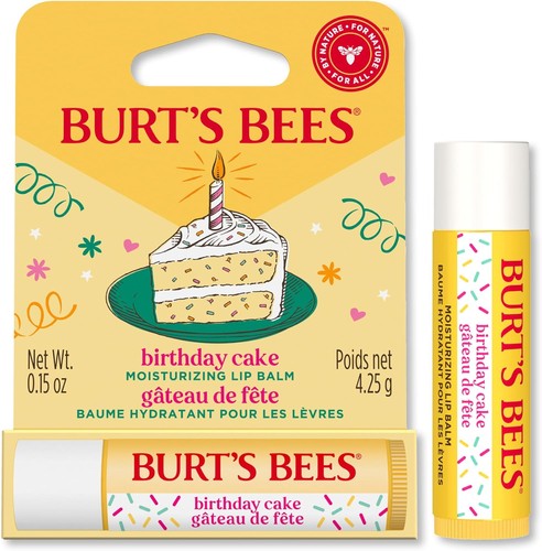 Burt bees lip - balm, birthday