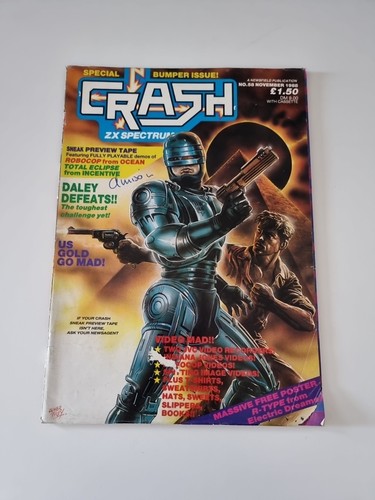 Crash magazine issue - magazine, 58