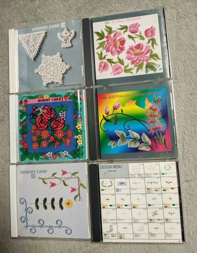 Janome embroidery memory cards - janome,