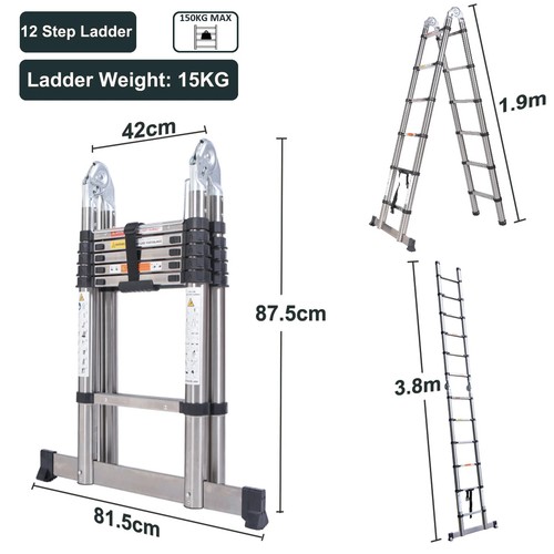 5ft telescopic folding - telescopic,