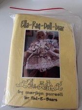 Ella Rag Doll Bear Sewing Kit