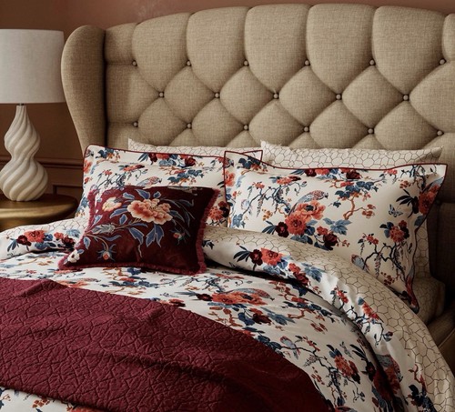 Chinoiserie charm duvet - chinoiserie,