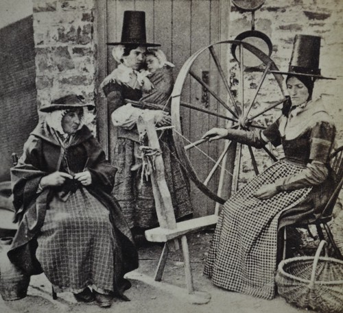 1860s stereoview photo welsh - stereoview,