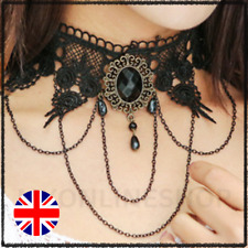 Gothic Lace Retro Choker