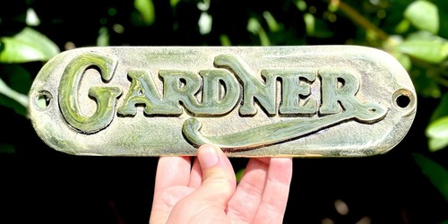 Gardner engine brass large - engine,