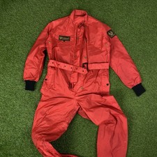 Belstaff Concorde Waterproof Overalls / Boiler Suit Mens Large Dry suit Winter