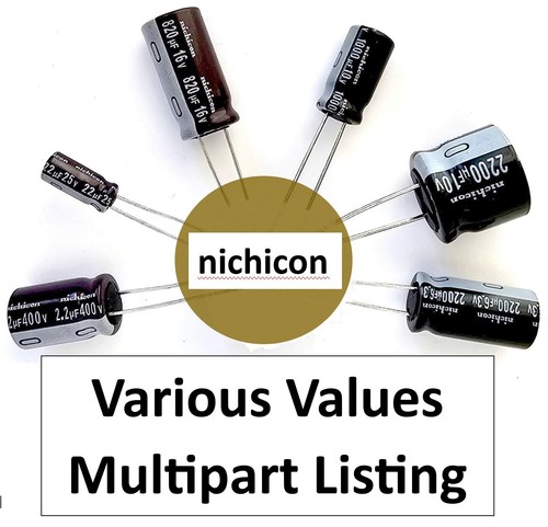 Nichicon electrolytic - nichicon,