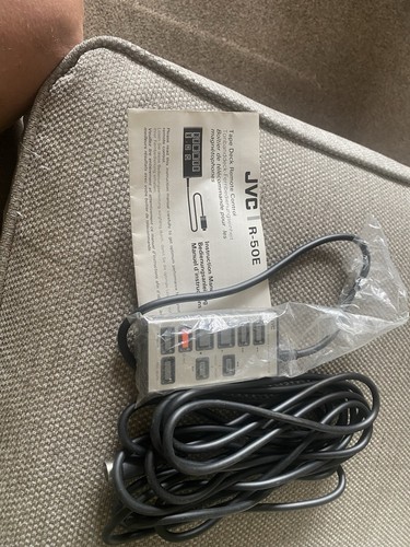 Jvc 50e remote - remote, wired