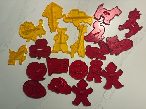 Lot vintage plastic - lot, 20