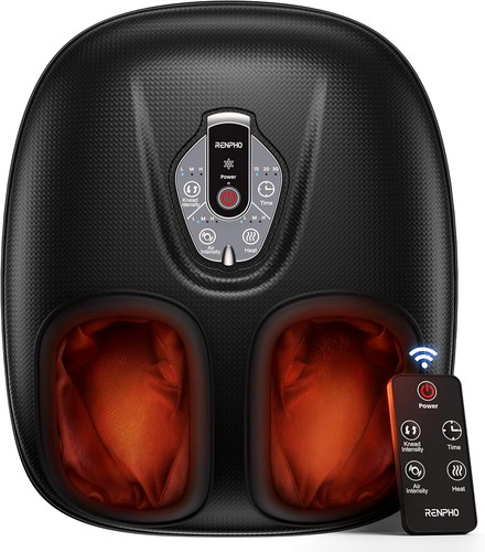 Renpho shiatsu heated foot - heated,