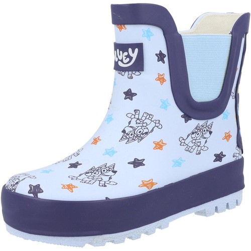 Bluey kids welly boots blue - welly,