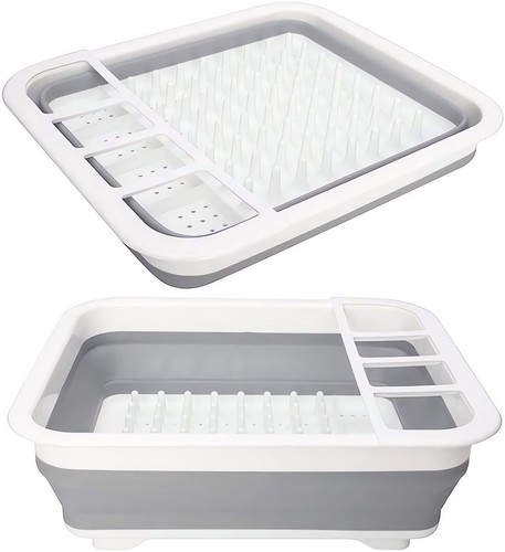 Drainer rack foldable - rack, dish