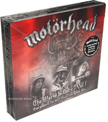Motorhead dvd x 2 - motorhead, +