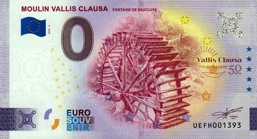 Zero euro note - euro,