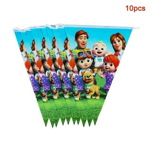 Cocomelon flag banner bunting - banner,