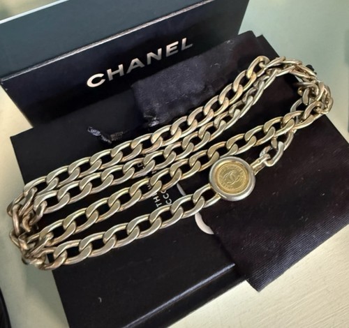 Vintage chanel medallion chain - medallion,