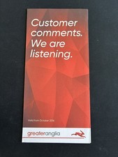 Greater Anglia Customer