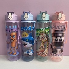 750ML Italian Brainrot Water Bottle Brainrot Drink Cup Tung Tung for Kids Gift