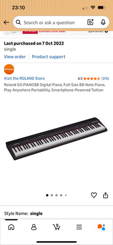 Roland piano88 key - roland, 88-key