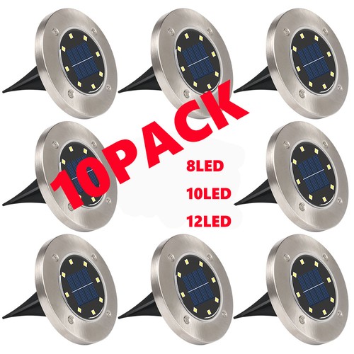 10pcs led solar power - 10pcs,