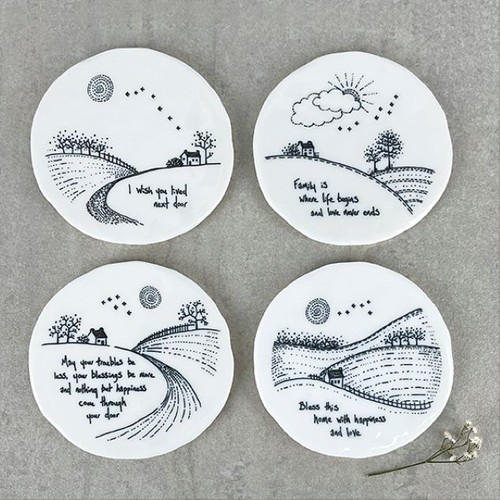 East india ceramic - ceramic, coaster