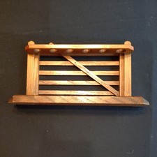 Vintage Wooden Wall Hung Pipe