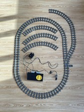 Lego 9v Train Bundle Track Speed Regulator 1x Points 5x Straight 33x Curve