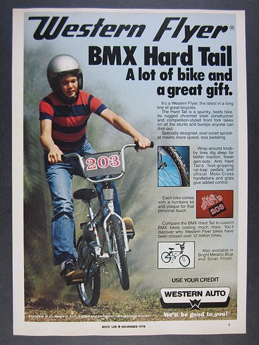 1978 western flyer bmx - 1978, hard
