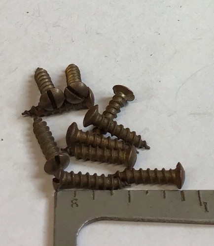 4 bronzed coppered - 1/2”x,