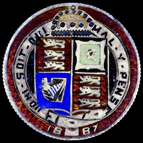 Victoria silver and - silver, enamel