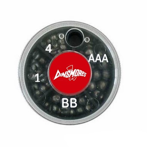 Way split shot weights non - way,