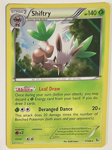 Pokémon tcg shiftry flashfire - pokémon,