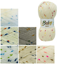 Baby Wool Prints DK Double Knitting & Crochet Soft Yarn, Babycare From Woolcraft