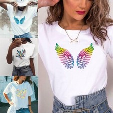 Womens T Shirt Ladies Baggy