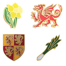 Wales david day pin - wales,