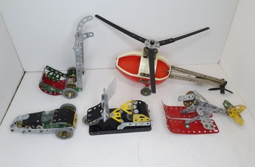 Vintage meccano joblot five - meccano, joblot,