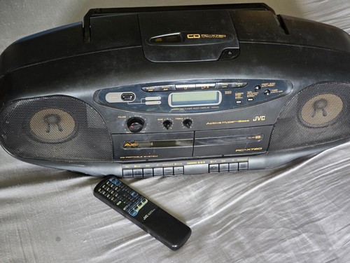 Jvc x720 radio twin - cd,