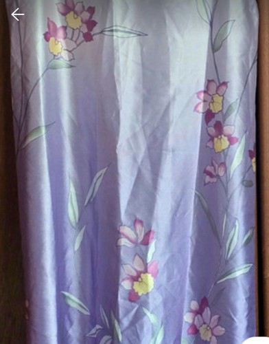 Lilac floral nightdress - m&s,