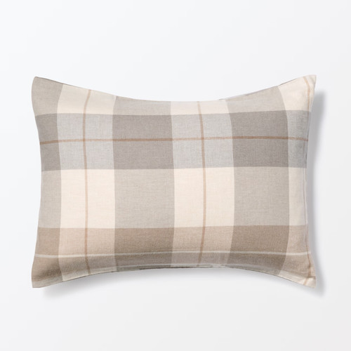 Muji cotton flannel pillowcase - muji,