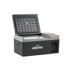 Dellonda DL12 Portable Car Fridge, 15L, Electric Camping Cool Box 12/24V B