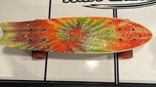 Globe Bantam ST Psychedelic Penny Board Skateboard Plastic 23" 59mm Wheels 