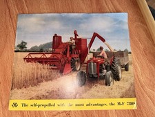 Massey Ferguson Combine 780s Brochure Very Rare Not Massey Ferguson 35