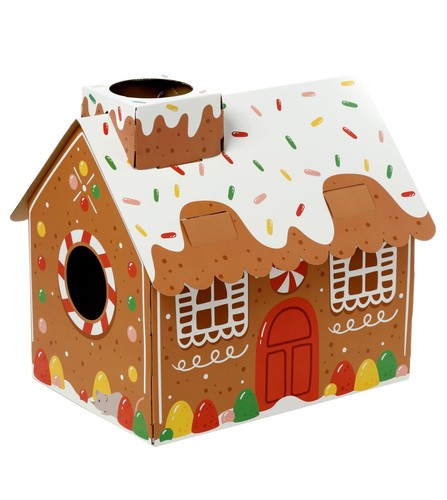Cat playhouse cardboard - playhouse,