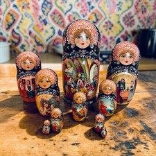 Set Of 10 Vintage Signed