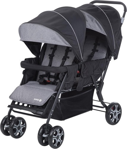 Double seat baby stroller - double,