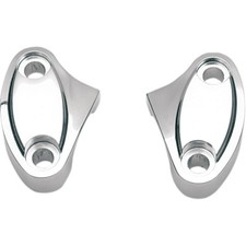 Chrome Handlebar Riser Top