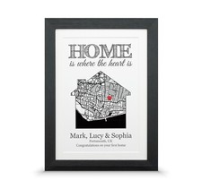 Personalised new home map