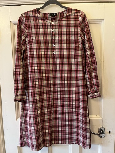 Pink plaid check - check, long