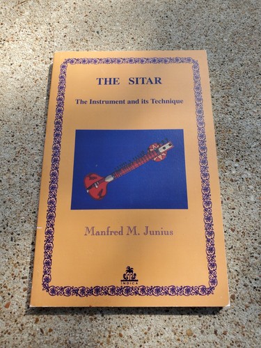 The sitar instrument - sitar, and