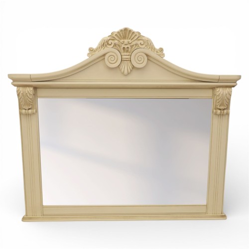 Wall mounted ornate - wall-mounted, mirror